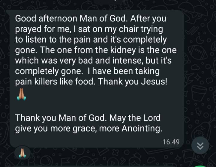 Testimony from Madam. Yvonne